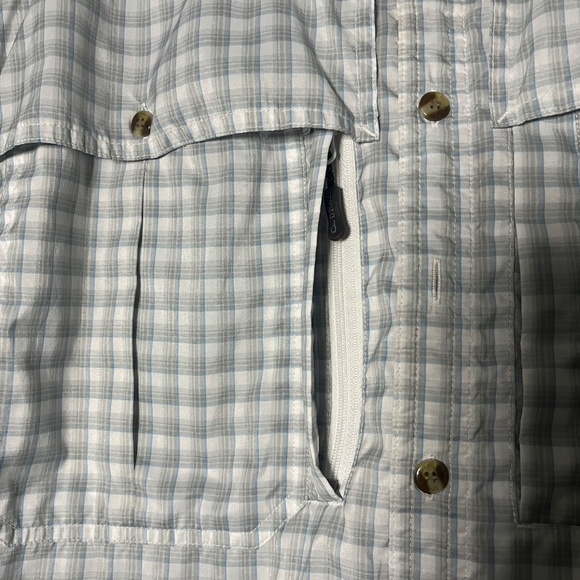 Drake Waterfowl FeatherLite Plaid Wingshooter Shirt Men’s Small Vented S/S Fish - Picture 4 of 8